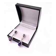 White Gold Finish Purple