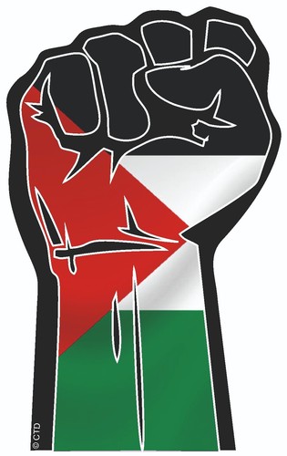 Solidarity fist palestine - solidarity,