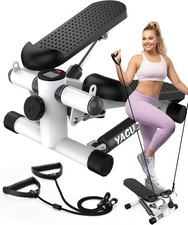Fitwalk Mini Stepper Exercise Machine - Fitness Cardio Stepper With LCD Display