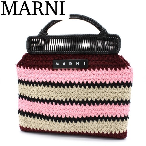 Marni crochet knit tote - crochet,