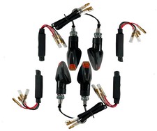 4 LED Indicators Black