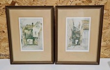 Two Framed Prints By F Robson