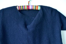 Cos dark navy pure wool jumper