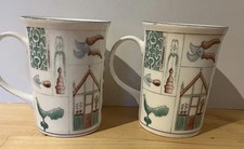 2X Rare CHURCHILL Fine Bone