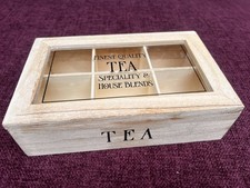Vintage Style Wooden Tea