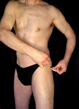 Mens BikiniBlackSnail Black