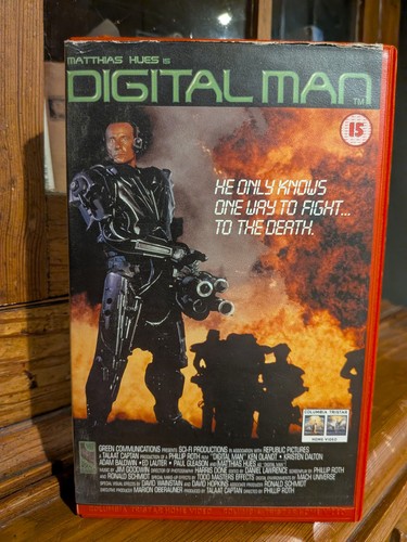 Digital man 1994 sci - digital, vhs
