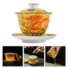 Chinese Tea Cup Lid Saucer