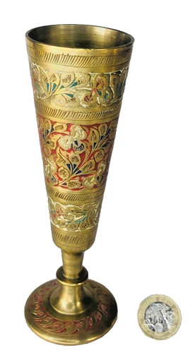 Chalice tall cup brass - tall,