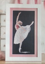 Cross stitch chart ballerina - cross,