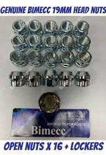 Alloy Wheels Open Nuts + Locks