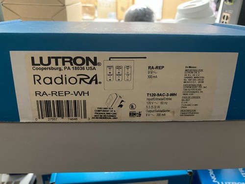 New box lutron ra - -, ra-rep-wh