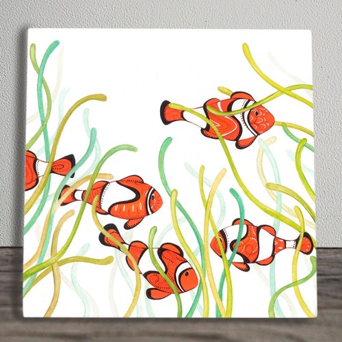 Nautical fish ceramic - nautical,