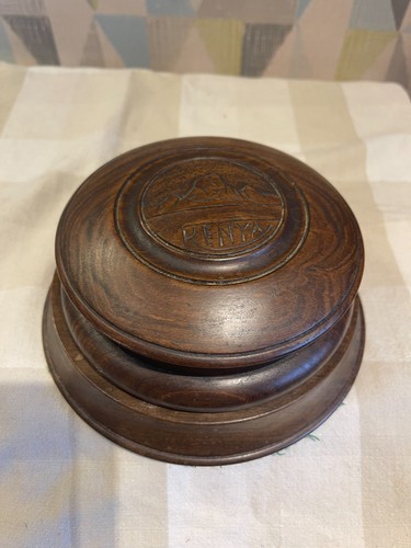 Vintage turned wooden kenya - vintage,