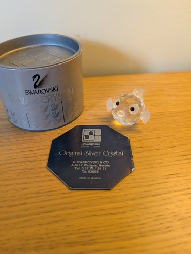 Swarovski crystal blowfish - swarovski,