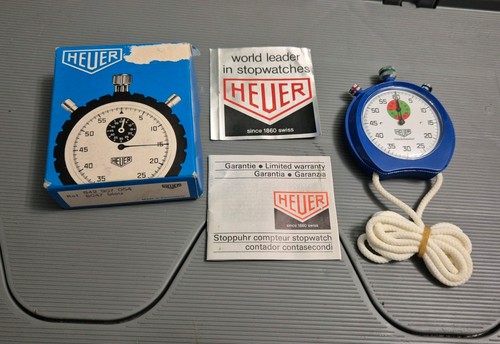Heuer trackmaster stop watch - heuer,