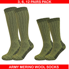 3,6,12 Mens Merino Wool Blend