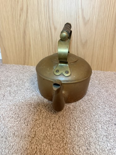 Vintage copper kettle with - vintage,