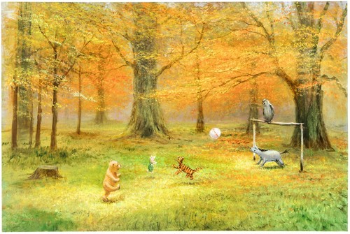 Winnie the pooh - soccer, peter