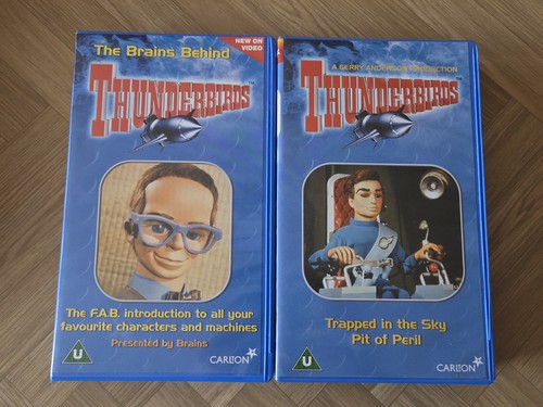 Thunderbirds vhs tapes the - 2x,