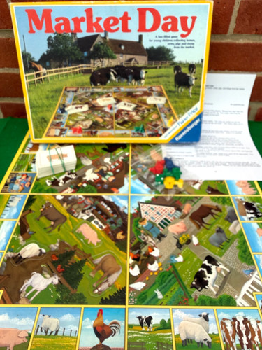 Vintage market day farm animal - farm,