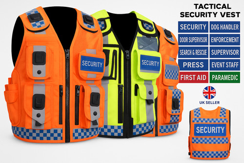 Hiviz security vest - hiviz, tactical