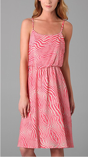 Alice olivia silk dress - silk, size
