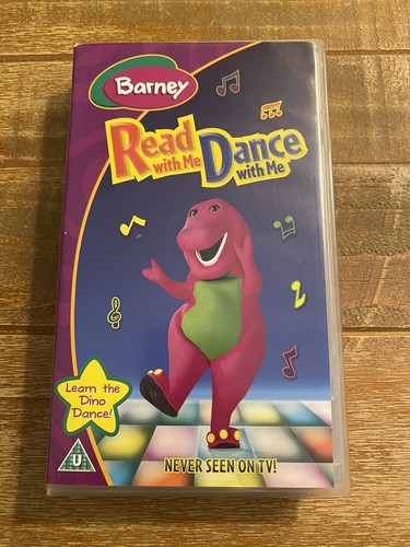Barney read with dance - read, me