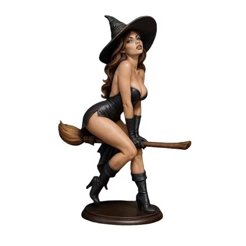 Halloween witch statue - halloween,