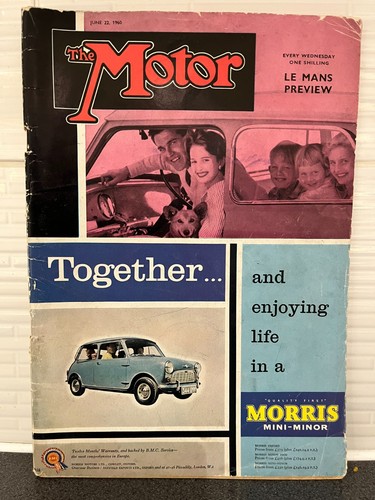 Motor car magazine - motor,