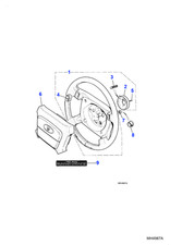Jaguar Genuine Nut & Washer