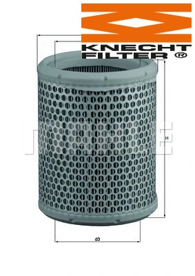 Air filter 384 knecht i - air,