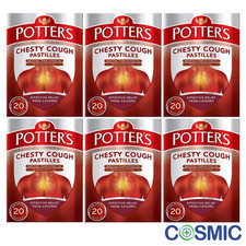6 X Potter'S Chesty Cough