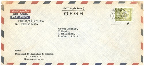 South arabia 1966 - 1966, "ofgs"
