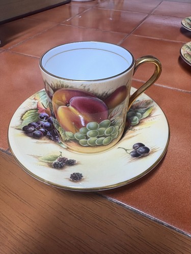 Aynsley orchard gold fine bone - orchard,