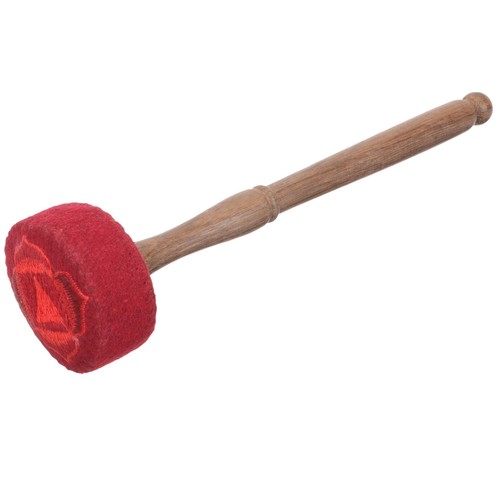Meditation singing bowl wooden - singing,
