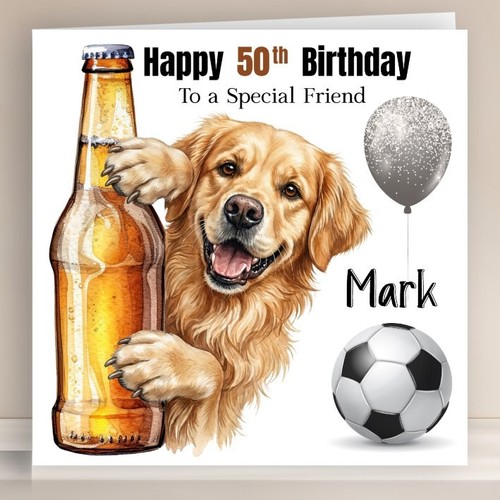 Personalised birthday card - birthday,