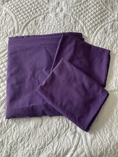 BRAND NEW DARK MAUVE COLOUR WITH 2 PILLOW CASES, SIZE  WIDTH 93” LENGTH 99”