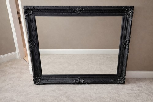 Extra large ornate black - ornate,