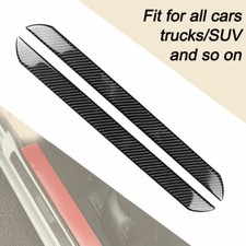 2pcs Carbon Fiber Car Scuff