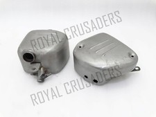 Fits NORTON FEATHERBED SLIMLINE TOOL BOX & OIL TANK RAW STEEL (REPRODUCTION)