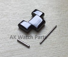 Black Ceramic LINK Fits Emporio Armani AR1400/AR1410/AR1414/AR1406/AR1413 spare