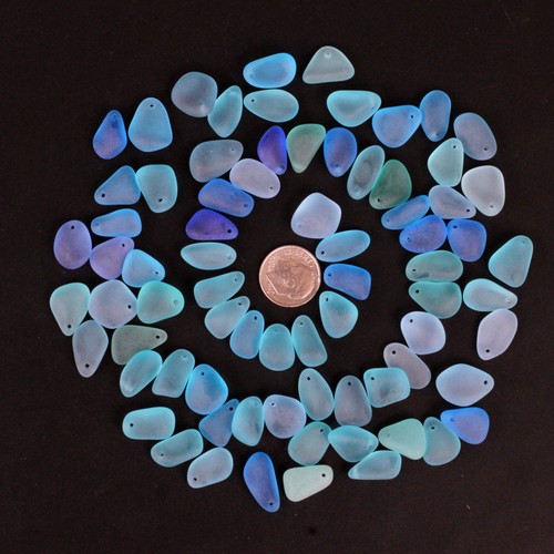 Tiny pieces top drilled - 10,