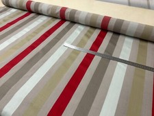 Damask stripe fabric curtain