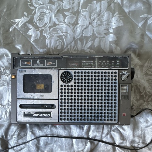 Sharp 6000 radio - sharp, gf-6000
