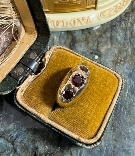 Artisan victorian garnet - victorian,