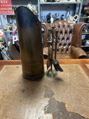 Antique brass four piece - four,