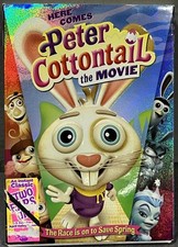 Vintage Easter Bunny Rabbit Egg Hunt Here Comes Peter Cottontail The Movie DVD