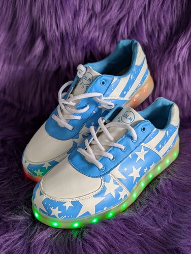 Custom sneakers flashing leds - sneakers,