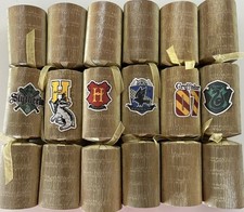 Set of 6 Wizard  themed handmade party/Christmas crackers free harry potter gift